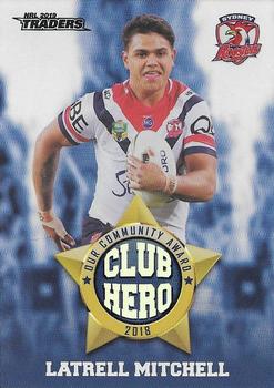 2019 TLA Traders - Club Heroes #CH28 Latrell Mitchell Front